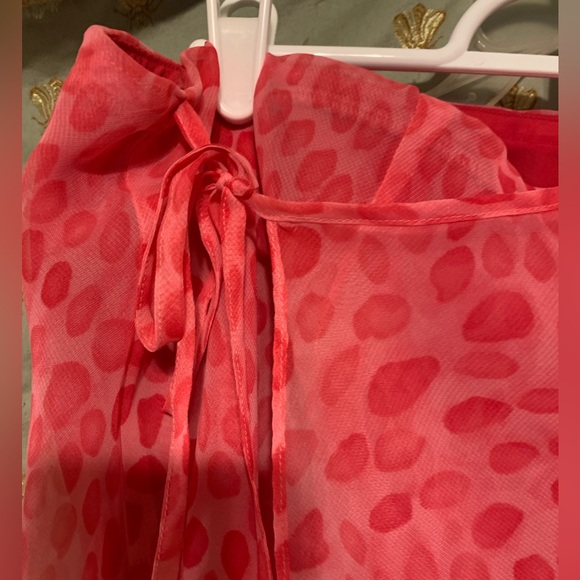 Cato Pink Animal Print 2000’s Skirt Size Large - Picture 4 of 5